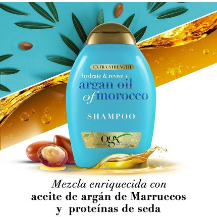 Ogx Hydrate and Repair Argan Oil Shampoo for Dry, Damaged Hair 385ml