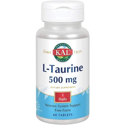 Taurine 500mg 60 Capsules
