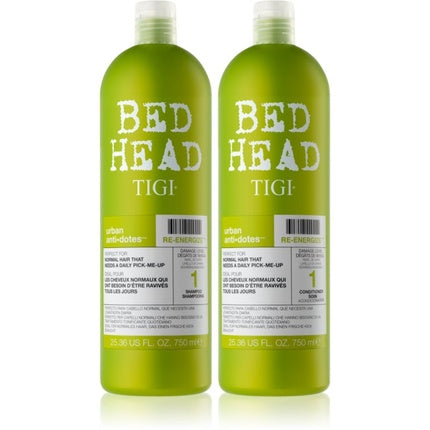 TIGI Bed Head Urban Antidotes Re-energize Shampoo & Conditioner for Normal Hair