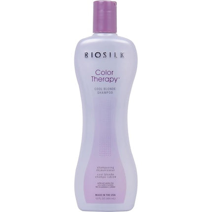 Biosilk Color Therapy Cool Blonde Shampoo for Unisex 12oz 355ml