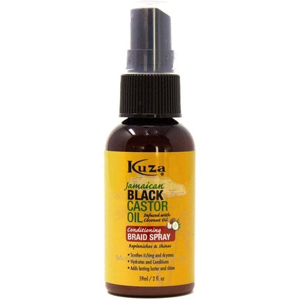Kuza Jamaican Black Castor Oil Conditioning Braid Spray 2oz 59ml