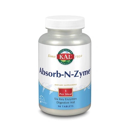Kal Kal Absorb N Zyme 90 Tablets - Digestive Health Supplement
