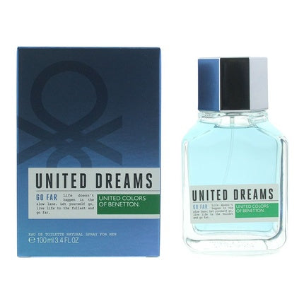 Benetton United Dreams Go Far Eau De Toilette 100ml For Men