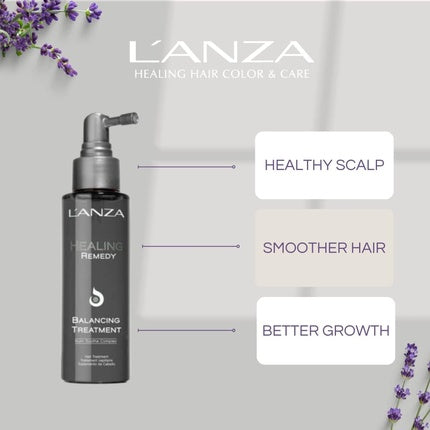 L'ANZA Healing Remedy Scalp Balancing Leave-in Treatment 3.4 Fl Oz