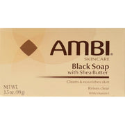 Ambi Skincare Black Soap with Shea Butter 3.5 Oz