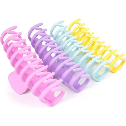 FRAMAR Large Hair Claw Clip Women Extra Large For Thick Hair Pastel
