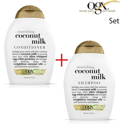 OGX Nourishing Coconut Milk Shampoo 385ml