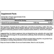 Swanson Vitamin B-12 Sublingual Liquid 1000mcg 2 fl oz (59ml)