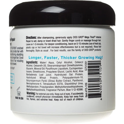 Doo Gro Mega Thick Intense Deep Repair Hair Treatment 450g