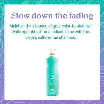 Malibu C Hydrate Color Wellness Shampoo 33.8 oz - Color Protect Shampoo for Color Treated Hair