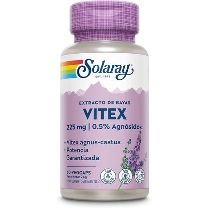 Solaray Vitex 60 Capsules