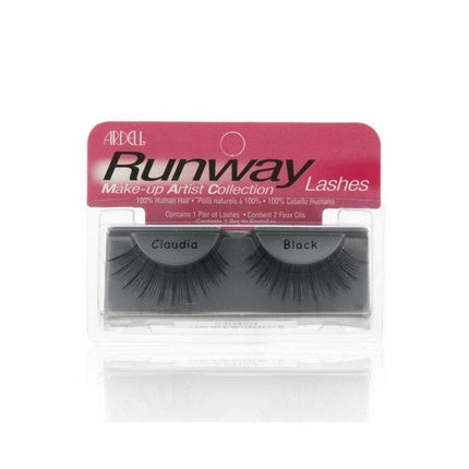 Ardell Runway Claudia False Eyelashes 1 Pack Claudia Black