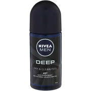 Nivea Deep Dark Wood Roll-On Men's Deodorant 50ml