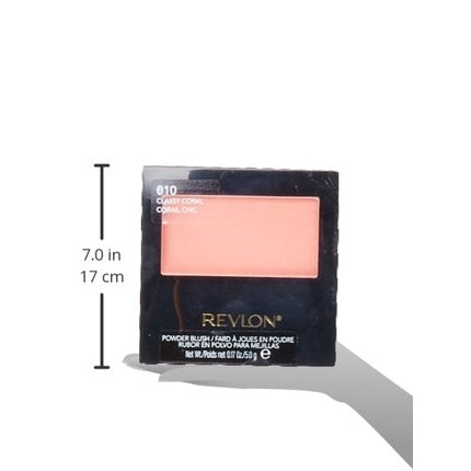 Revlon Powder Blush 010 Classy Coral 0.17 Ounce