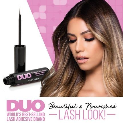 Ardell Duo Quick-Set Striplash Adhesive in Dark Tone with Biotin and Rosewater