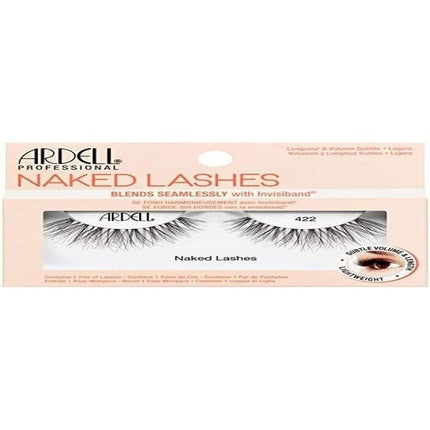 Ardell Naked Lashes Real Hair Eyelashes Original Unmistakable Look Style 422
