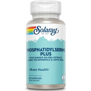 SOLARAY Phosphatidylserine Plus Supplement 60 Count 100mg