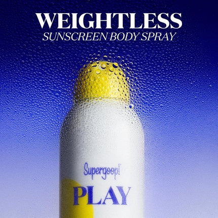 Supergoop! Play Antioxidant Body Mist with Vitamin C 3 Fl Oz SPF 50