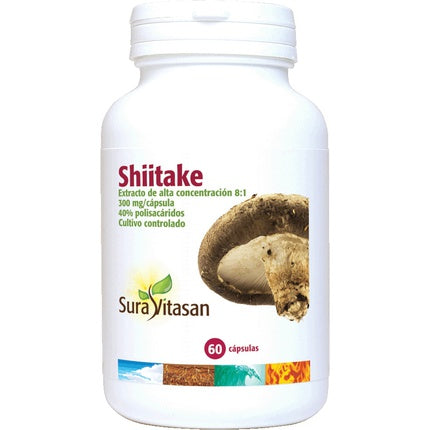 Sura Vitas Shiitake 300 Mg 60 Vcaps