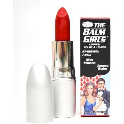 The Balm Girls Lipstick Mia Moore Rich Creamy Red