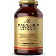 Solgar Magnesium Citrate 120 Tablets - Promotes Healthy Bones Supports Nerve Muscle Function - Highly Absorbable - Non-GMO Vegan Gluten Free Kosher
