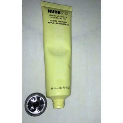Nudestix Lemon-Aid Face Detox & Glow Micro-Peel Skincare Exfoliator 60ml