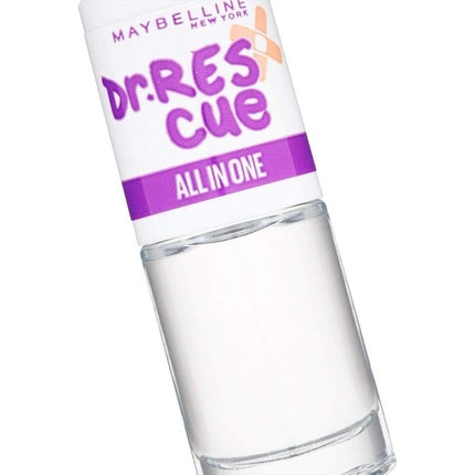 Maybelline Nail Polish Dr Rescue All In One 6.7ml Base/Top Coat White
