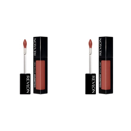 Revlon ColorStay Satin Ink Longwear Liquid Lipstick with Black Currant Seed Oil 006 Eyes on You 0.17 Fl Oz