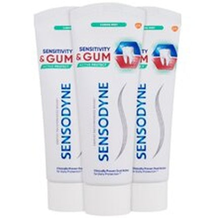 Sensodyne Sensitivity Gum Caring Mint Trio Toothpaste