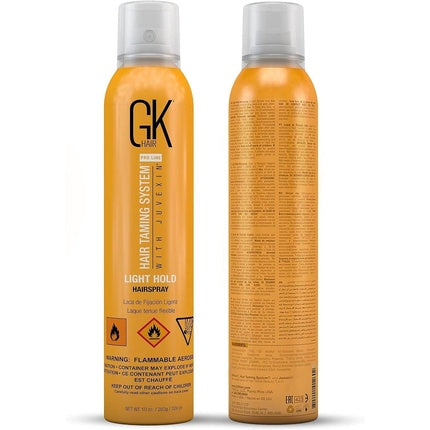 GK HAIR Global Keratin Light Hold Hair Styling Spray 10 Fl Oz/320ml - Taming Frizz - Adds Instant Shine 300ml