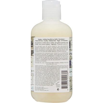 R+Co Cassette Curl Shampoo with Superseed Oil Complex for Unisex 8.5oz