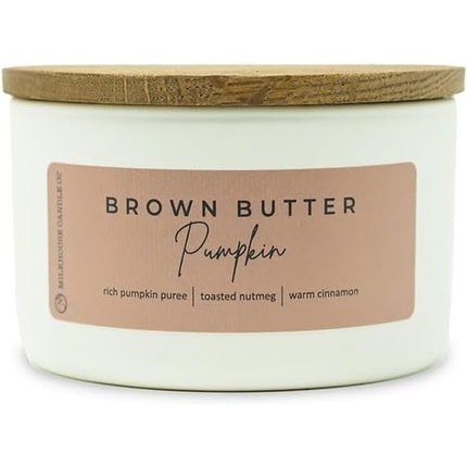 Milkhouse Candle Company Statement Collection Brown Butter Pumpkin