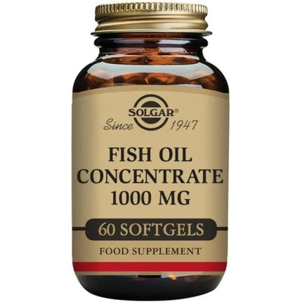 Solgar Fish Oil Concentrate 1000mg 60 Softgels