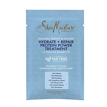 SheaMoisture Hydrate Repair Protein Power Treatment with Manuka Honey and Yogurt