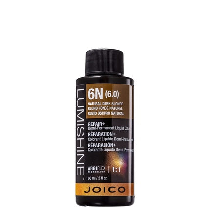 JOICO LUMISHINE DEMI PERMANENT LIQUID COLOR 6N/6.0 Natural Dark Blonde 60ml