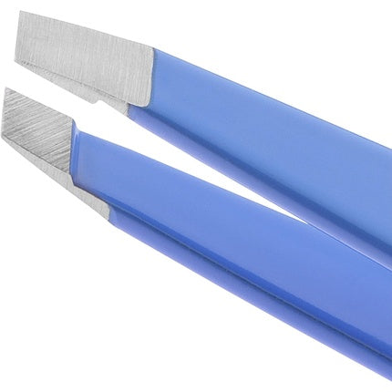 Tweezerman Slant Tweezer Exclusive Professional Tweezers with Hand Filed Tips and Calibrated Tension for Effortless Eyebrow Shaping and Hair Removal Suitable for Men and Women