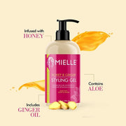 Mielle Organics Honey and Ginger Styling Gel 13oz 384ml
