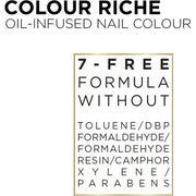 L'oreal Color Riche Vernis a Lhuile 672 Noir Oxyde Nail Polish 13.5ml