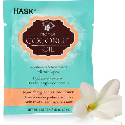 HASK Monoi Coconut Oil Deep Conditioner Sachet 50ml