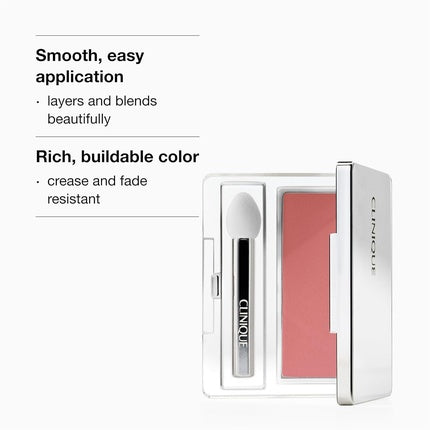 Clinique All About Shadow Single Eye Shadow Makeup Safe For Sensitive Eyes French Vanilla