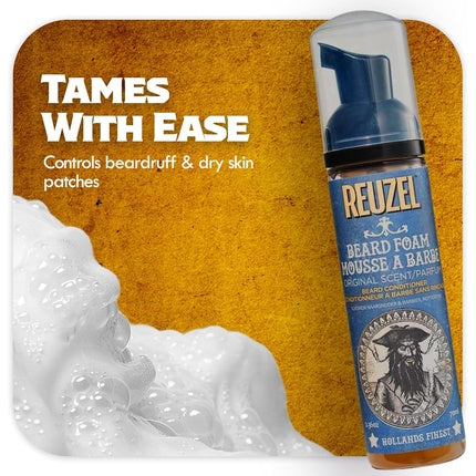 Reuzel Beard Foam Reduces Beardruff and Itchy Skin 70ml