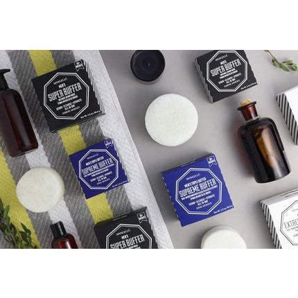 Spongelle Men's Triple Butter Supreme Body Wash Infused Buffer Cedar Absolute