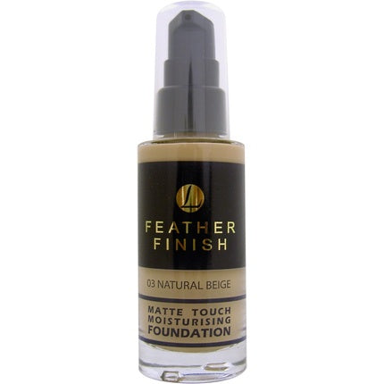 Mayfair Feather Finish Matte Touch 03 Natural Beige Moisturising Foundation 30ml