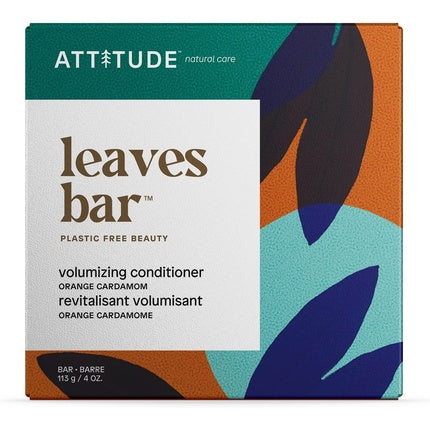 ATTITUDE Volumizing Hair Conditioner Bar Plant and Mineral Based Plastic Free Beauty Care 113g