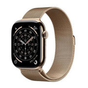 Apple Watch Series 11 Titanium Gold Cellular 46mm With Milanese Loop Gold Sm