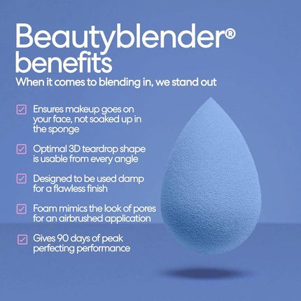 Beautyblender Denim Limited Edition Makeup Sponge - Premium Blue