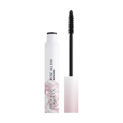 Physicians Formula Rose All Day Mascara with High-Pigment Formula and Lifting Effect - Vegan Black