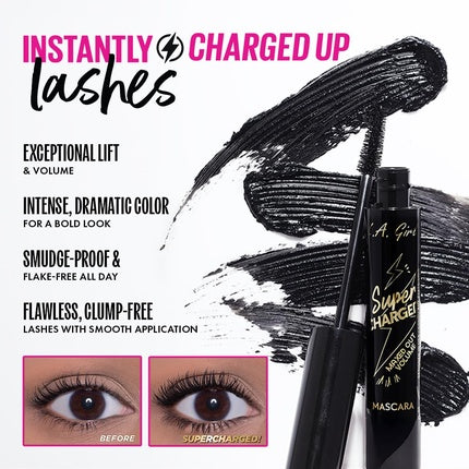 L.A. Girl Super Charged Maxed Out Volume Mascara GMS663