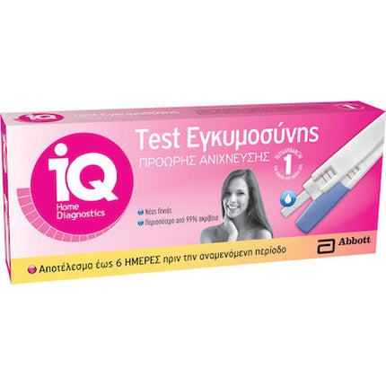 Iq Test Iq Home Pregnancy Test Early Detection 1 Piece