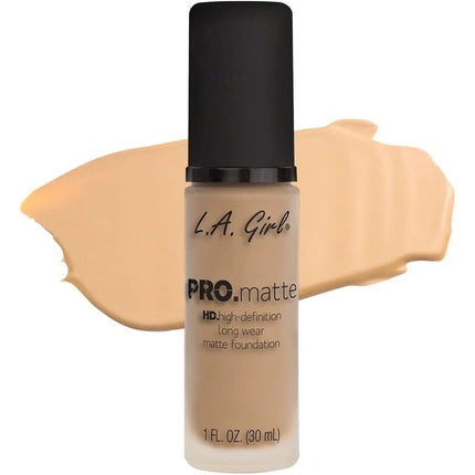 LA Girl PRO Matte HD High-Definition Long Wear Matte Foundation Bisque